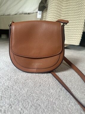 Cole Haan Brown Leather Cross Body Bag